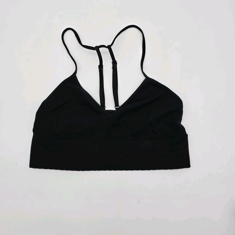 Anthropologie Bra Womens Small Medium Modal T Spaghetti Rib Bralette Jenny